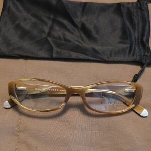 Ralph Lauren Women's Glasses with Brown Frame